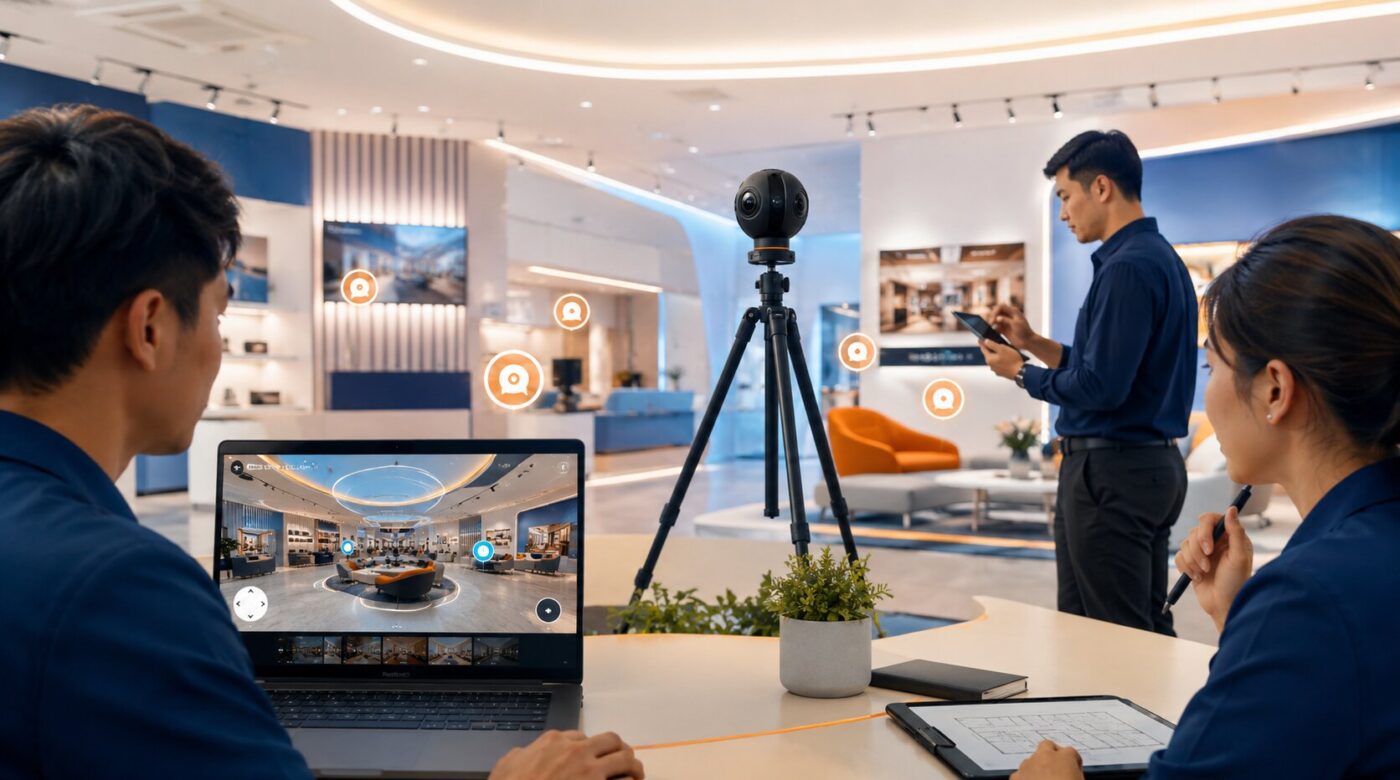 Jasa pembuatan virtual tour 360 untuk bisnis profesional